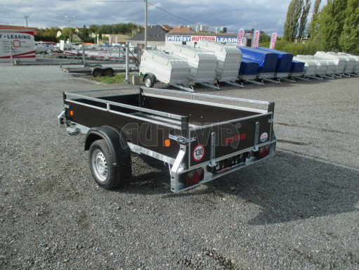 Sklopný přívěs ZV 26 N1 skl M profil 2,50x1,30/0,35 POČ RE