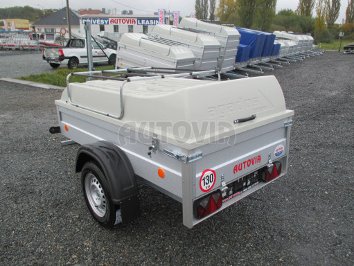 Přívěs s víkem HD 3 750kg 2,07x1,10/0,50 č.5