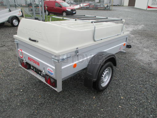 Přívěs s víkem HD 3 750kg 2,07x1,10/0,50 č.7
