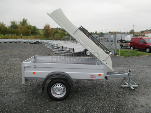Přívěs s víkem HD 3 750kg 2,07x1,10/0,50 č.14