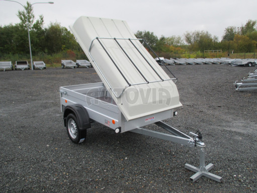 Přívěs s víkem HD 3 750kg 2,07x1,10/0,50 č.1