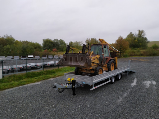 Vzduchem brzděný tandemový přepravník AVG 18T 7,50x2,48/0,40 č.14