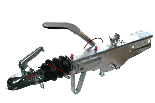 Nájezdová brzda KNOTT KRV13-E GF na jekl 70x70 mm + adaptér na 60x60 mm č.1