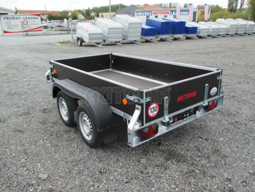 Přívěsný vozík ZV 26 750kg N2 2,50x1,30/0,35 POČ M