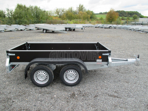 Přívěsný vozík ZV 26 750kg N2 2,50x1,30/0,35 POČ M