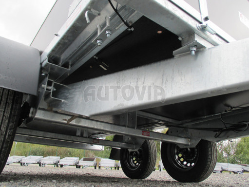 Přívěsný vozík ZV 26 750kg N2 2,50x1,30/0,35 POČ M