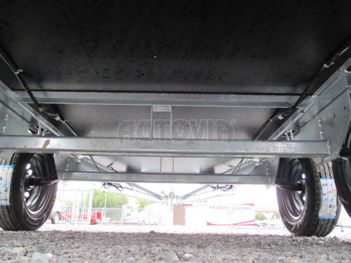 Přívěsný vozík ZV 26 750kg N2 2,50x1,30/0,35 POČ M