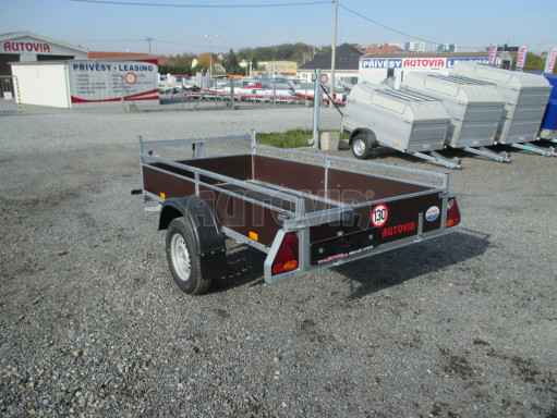 Sklopný přívěsný vozík DNG 750kg 2,52x1,27/0,35* č.11