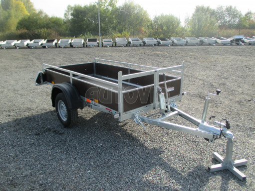 Sklopný přívěsný vozík DNG 750kg 2,52x1,27/0,35* č.15