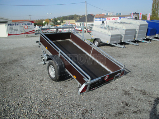Sklopný přívěsný vozík DNG 750kg 2,52x1,27/0,35* č.3