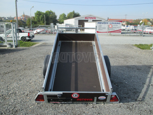 Sklopný přívěsný vozík DNG 750kg 2,52x1,27/0,35* č.4