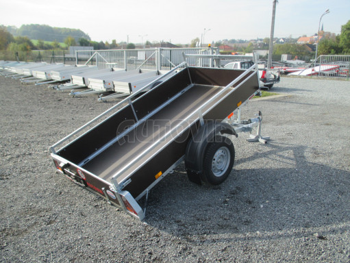 Sklopný přívěsný vozík DNG 750kg 2,52x1,27/0,35* č.5