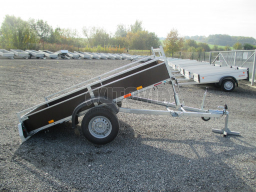 Sklopný přívěsný vozík DNG 750kg 2,52x1,27/0,35* č.6
