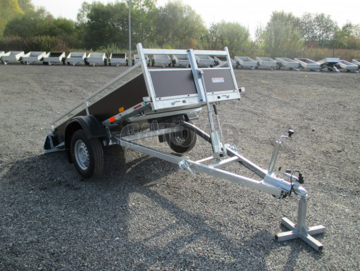 Sklopný přívěsný vozík DNG 750kg 2,52x1,27/0,35* č.7