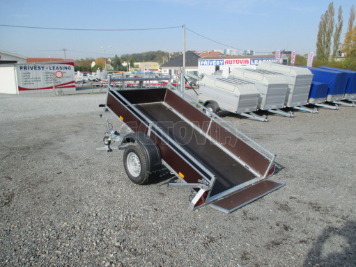 Sklopný přívěsný vozík DNG 750kg 2,52x1,27/0,35* č.17
