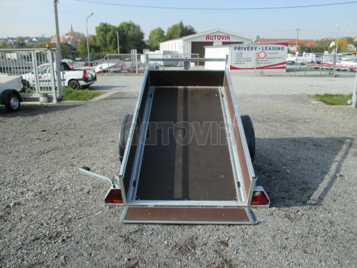 Sklopný přívěsný vozík DNG 750kg 2,52x1,27/0,35* č.18