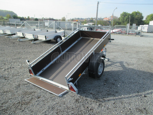 Sklopný přívěsný vozík DNG 750kg 2,52x1,27/0,35* č.19