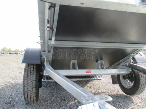 Sklopný přívěsný vozík DNG 750kg 2,52x1,27/0,35* č.20