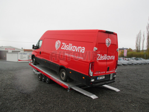 Plato pro převoz velkých vozidel JMB 3,5T B3 5,50x2,09 ALU kola č.30