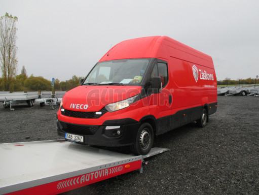 Plato pro převoz velkých vozidel JMB 3,5T B3 5,50x2,09 ALU kola č.44