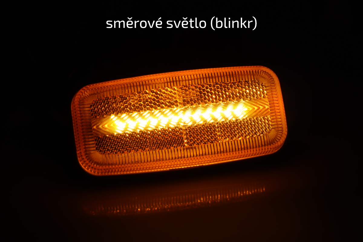 Svítilna sdružená boční Fristom FT-080 LED L/P-BL/OB na držáku č.4