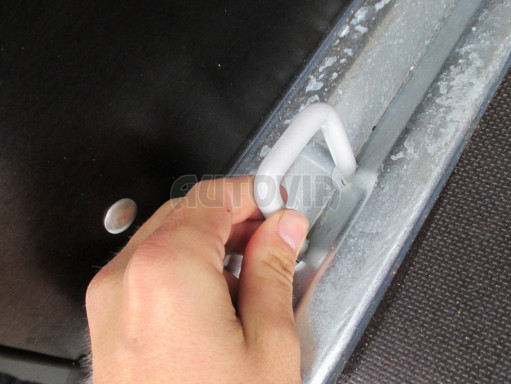 Přívěs za osobní auto s plachtou ZV 26 750kg N1 M 2,50x1,30/1,57 šedá plachta
