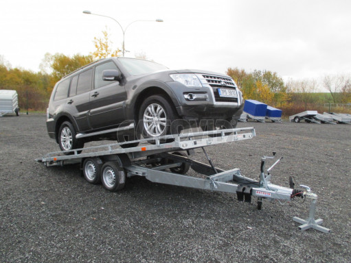 AD 2,7T 4,17x2,09 hydraulicky sklopné plato SPZ nájezdy