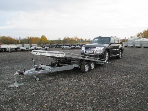 AD 2,7T 4,17x2,09 hydraulicky sklopné plato SPZ nájezdy