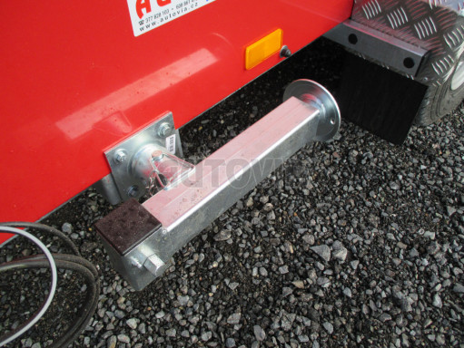 AD 2,7T 4,17x2,09 hydraulicky sklopné plato SPZ nájezdy