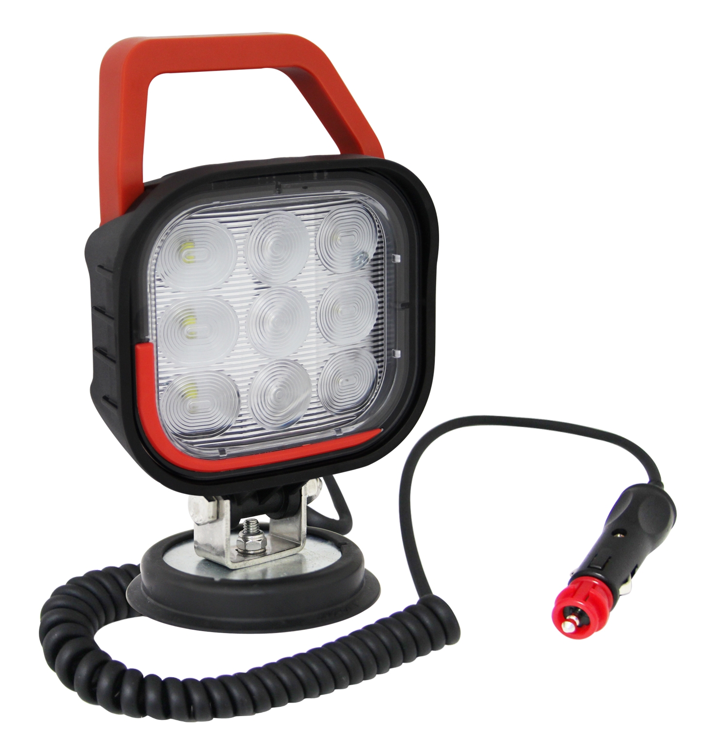 Svítilna pracovní Lucidity magnet. LED 2700lm, 12-36V, vypínač, autozástrčka, kabel  č.1