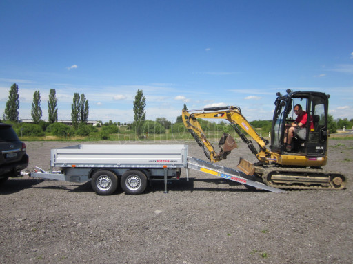 Sklápěcí přívěs ATS 3SKS 3,5T 3,32x1,70/0,35 ECO POČ hev. nohy v elektrice