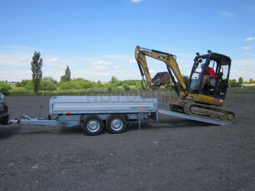 Sklápěcí přívěs ATS 3SKS 3,5T 3,32x1,70/0,35 ECO POČ hev. nohy v elektrice