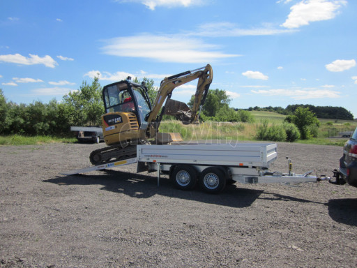 Sklápěcí přívěs ATS 3SKS 3,5T 3,32x1,70/0,35 ECO POČ hev. nohy v elektrice