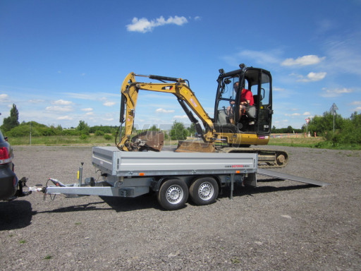 Sklápěcí přívěs ATS 3SKS 3,5T 3,32x1,70/0,35 ECO POČ hev. nohy v elektrice