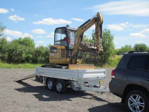 Sklápěcí přívěs ATS 3SKS 3,5T 3,32x1,70/0,35 ECO POČ hev. nohy v elektrice