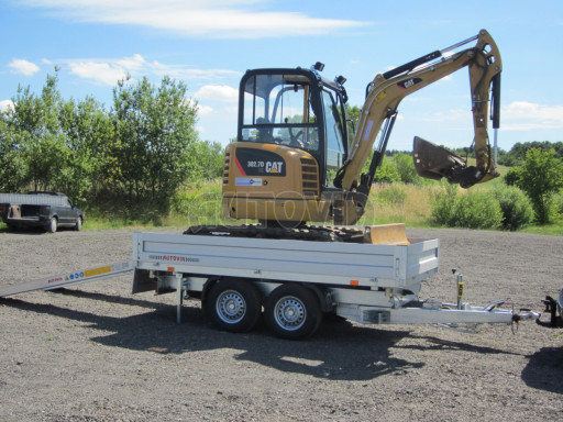 Sklápěcí přívěs ATS 3SKS 3,5T 3,32x1,70/0,35 ECO POČ hev. nohy v elektrice