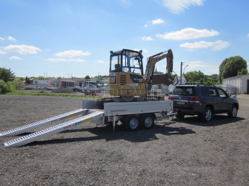 Sklápěcí přívěs ATS 3SKS 3,5T 3,32x1,70/0,35 ECO POČ hev. nohy v elektrice