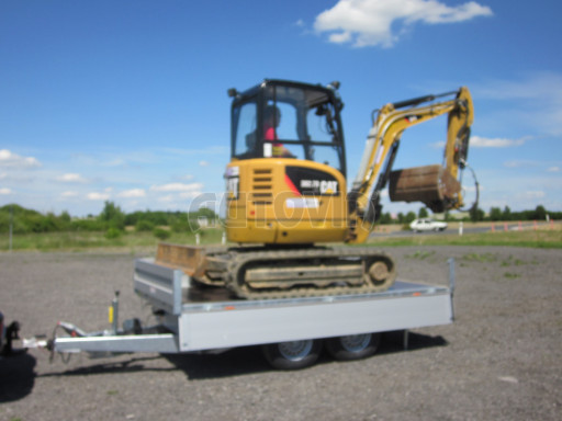 Sklápěcí přívěs ATS 3SKS 3,5T 3,32x1,70/0,35 ECO POČ hev. nohy v elektrice