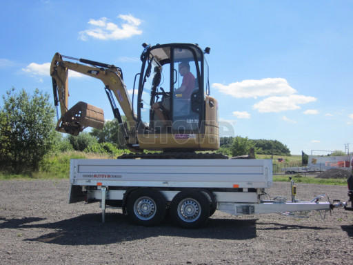 Sklápěcí přívěs ATS 3SKS 3,5T 3,32x1,70/0,35 ECO POČ hev. nohy v elektrice