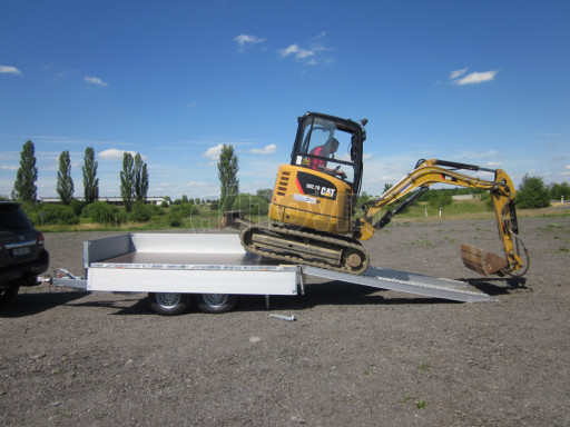 Sklápěcí přívěs ATS 3SKS 3,5T 3,32x1,70/0,35 ECO POČ hev. nohy v elektrice