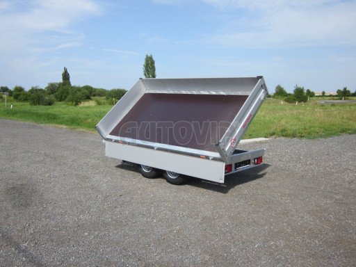 Sklápěcí přívěs ATS 3SKS 3,5T 3,32x1,70/0,35 ECO POČ hev. nohy v elektrice