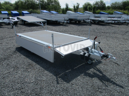 Nákladní přívěs ZV 22 1,3T B1 2,55x1,50/0,35 10