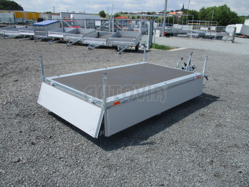 Nákladní přívěs ZV 22 1,3T B1 2,55x1,50/0,35 10
