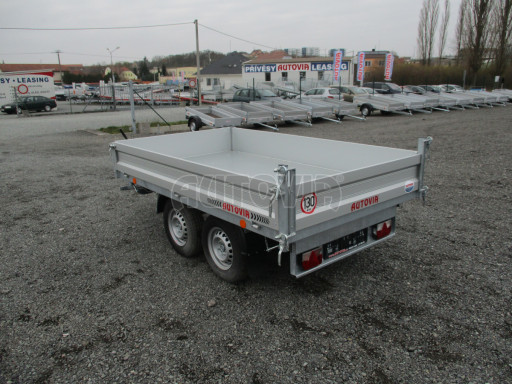 Třístranný sklápěč VER 3SKS 2,7T 2,65x1,55/0,30 ruč č.7