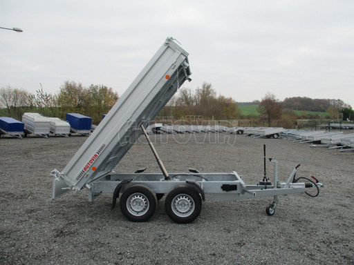 Třístranný sklápěč VER 3SKS 2,7T 2,65x1,55/0,30 ruč č.16