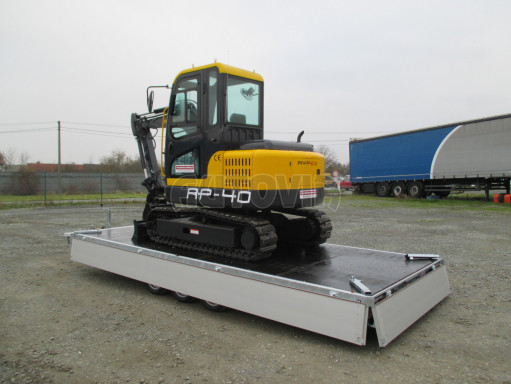 Sklápěcí přívěs AD 3,5T B3 6,13x2,09/0,35 1350 č.94