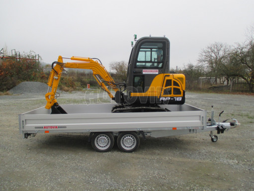 Univerzální přívěs AD 2,7T 4,17x2,09/0,35