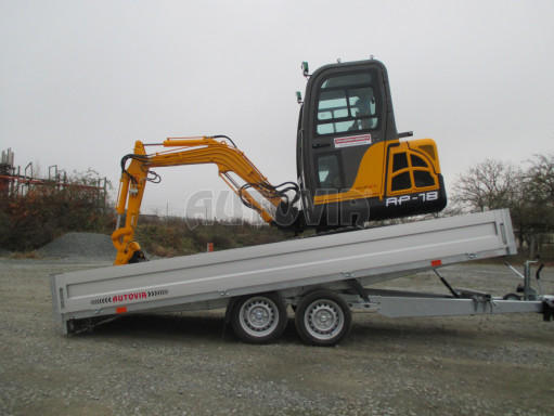 Univerzální přívěs AD 2,7T 4,17x2,09/0,35