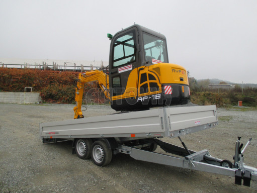 Univerzální přívěs AD 2,7T 4,17x2,09/0,35