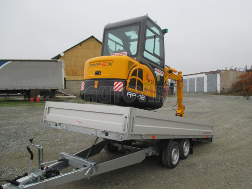 Univerzální přívěs AD 2,7T 4,17x2,09/0,35